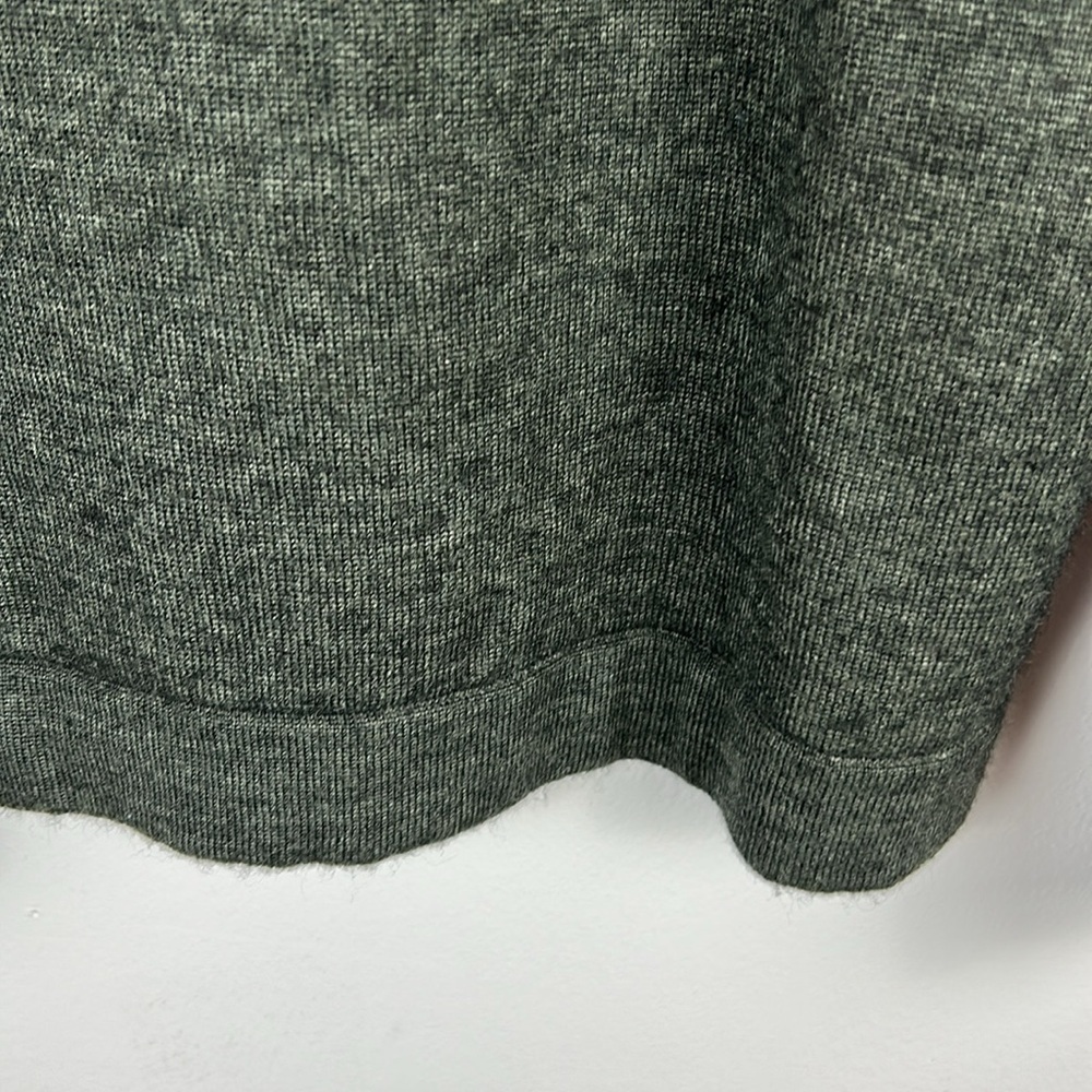 Britches Merino Wool Blend Crew Neck Long Sleeve Knit Sweater Medium Grey - Picture 8 of 11